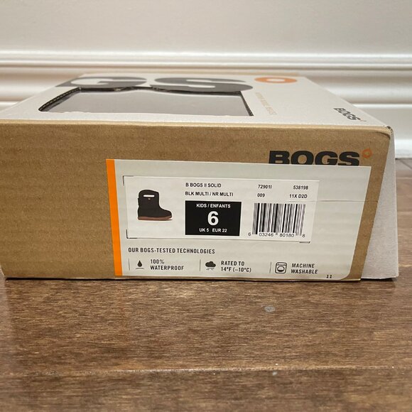 Bogs II Solid Waterproof Winter Boot sz 6 Toddler - Picture 13 of 14